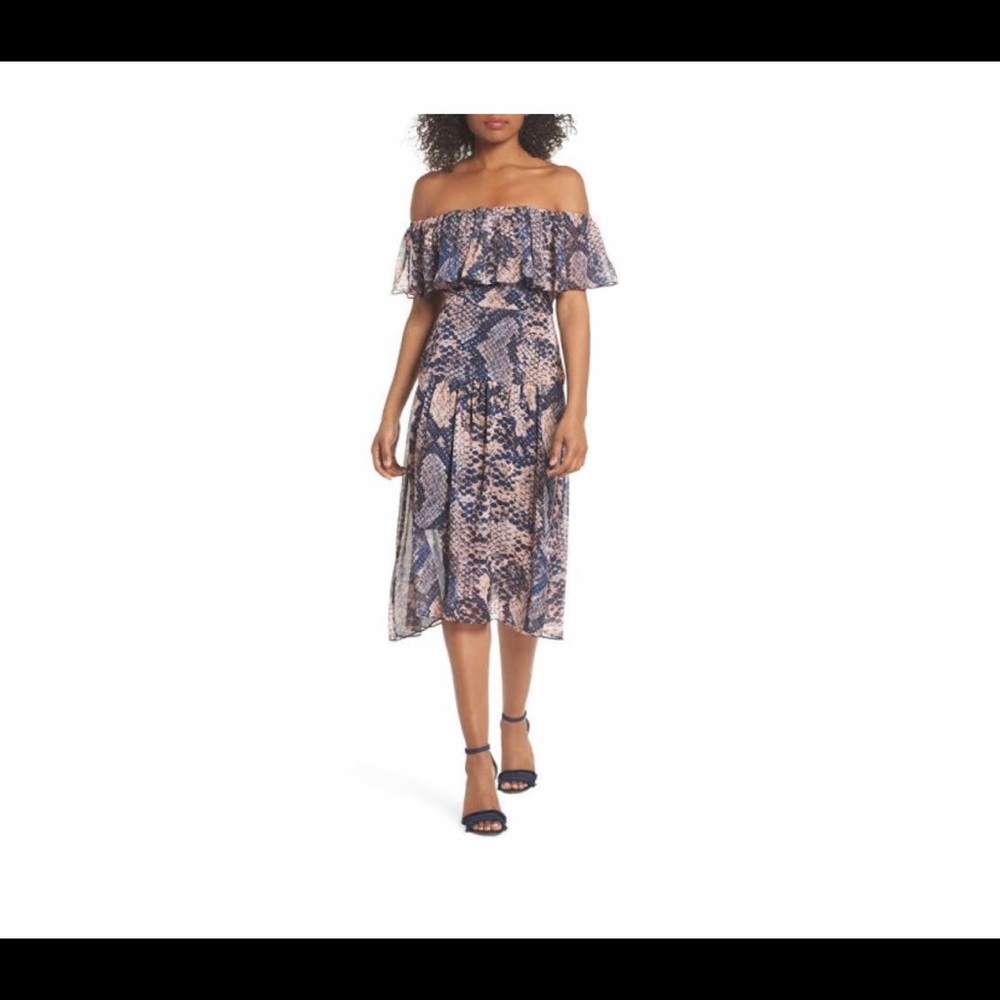 Cooper St off strapless dress